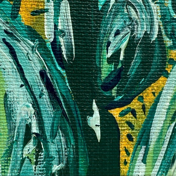 Cactus Painting Desert Original Art Canvas Impasto - Picture 4 of 10